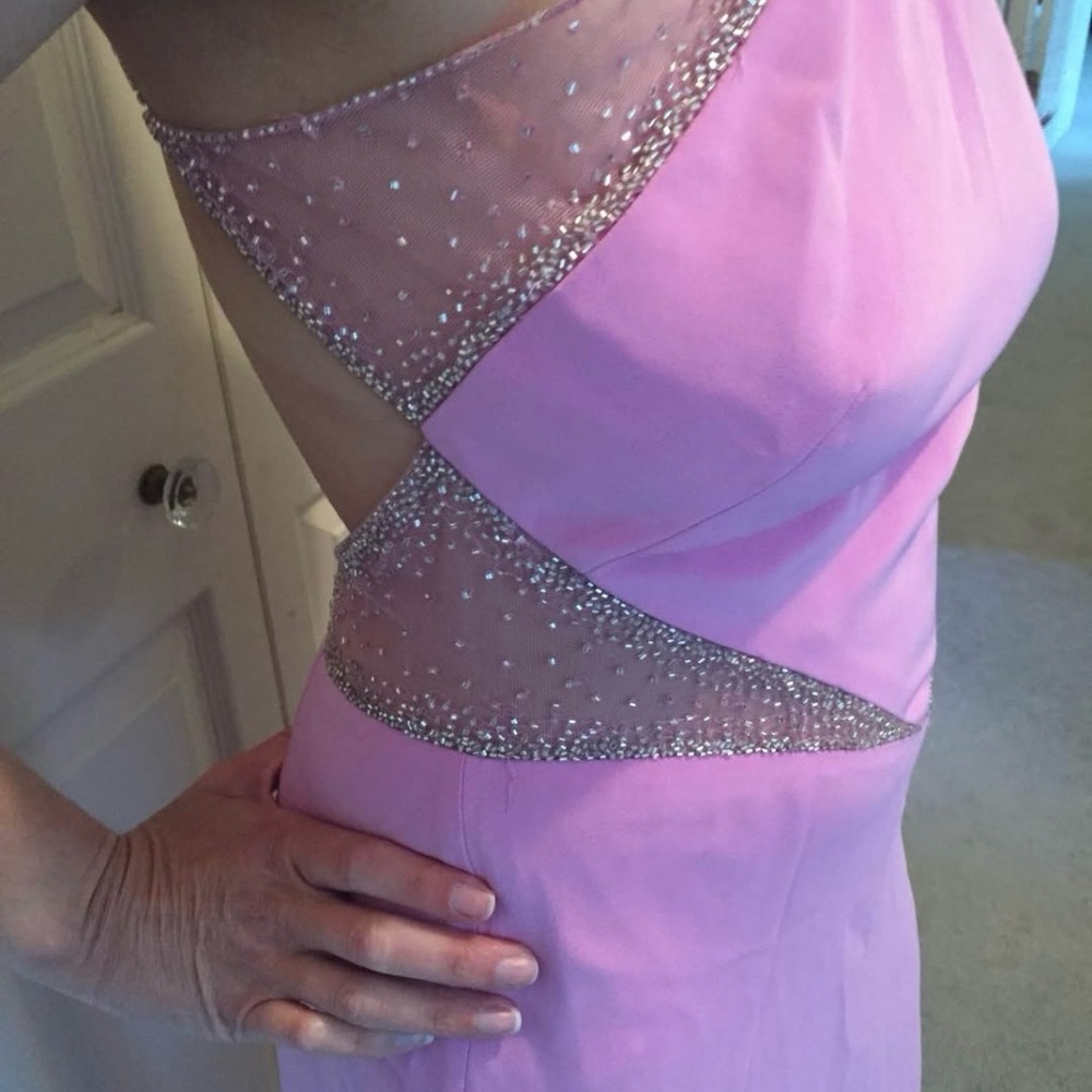 Cache Pink Prom Dress - Picture 3 of 5